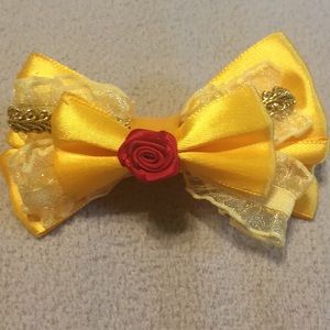 Beauty and the Beast Belle Bow